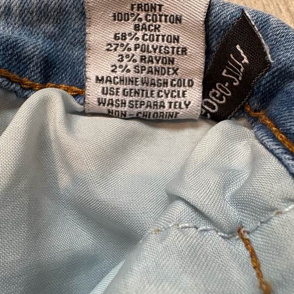 Flying Angel Y2K Baggy Bow Embroidered Jeans, Sz 5/27 - Picture 14 of 16